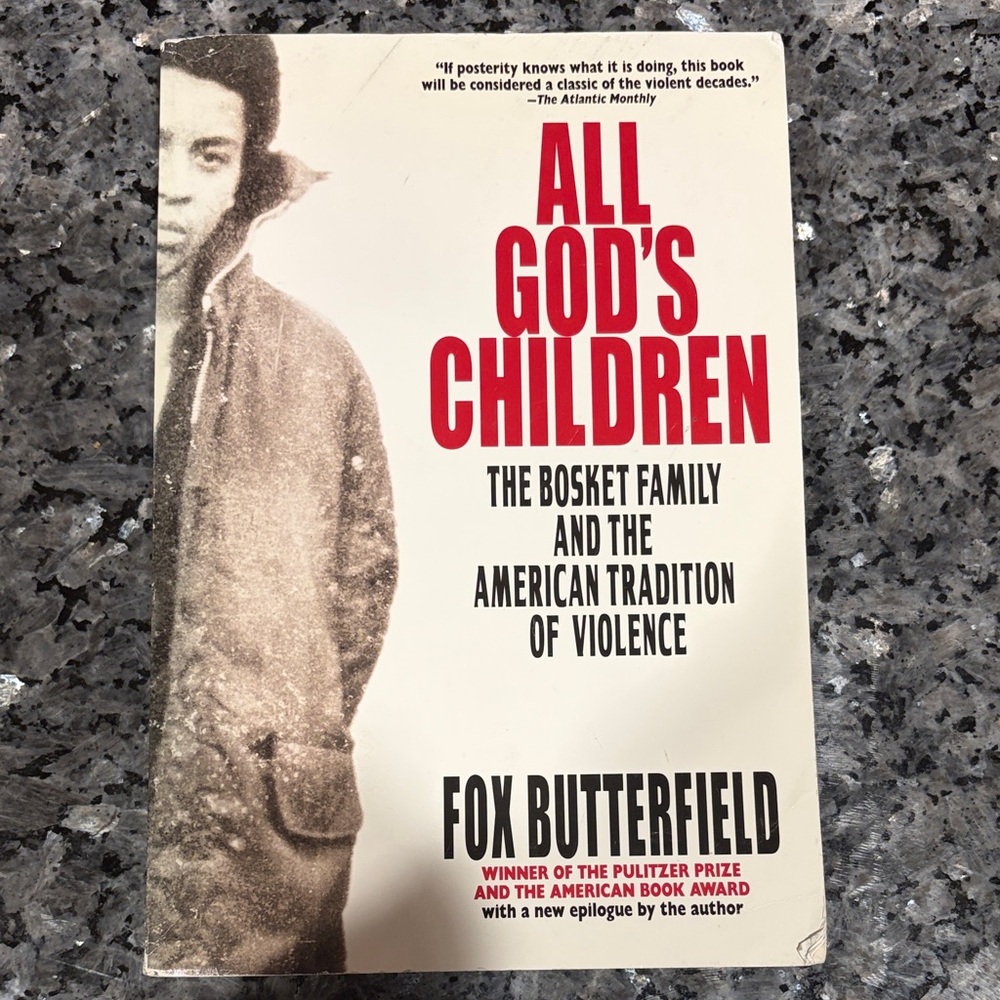All God's Children Book by Fox Butterfield